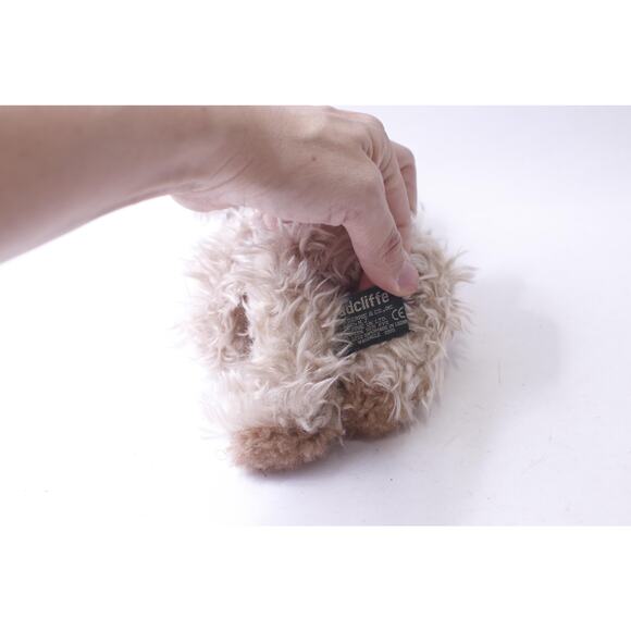 Radcliffe, Russ Berrie, Teddie Bear with Purple Ribbon and Floral Bow, Classic - Picture 2 of 3